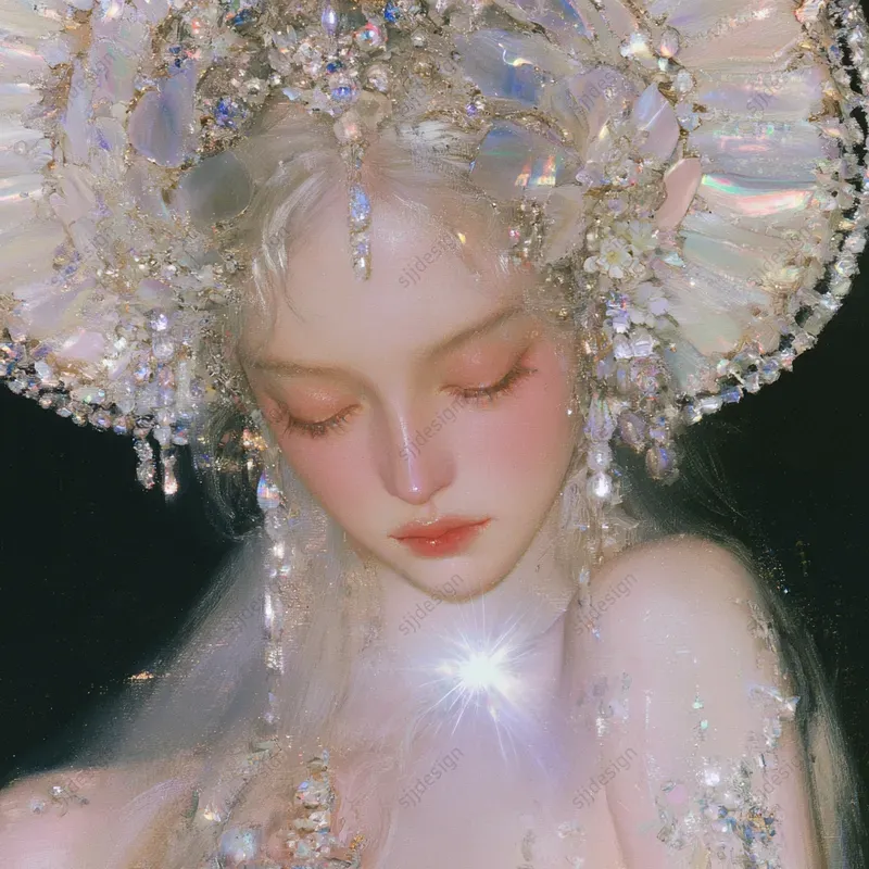 Opal Halo Fantasy Portraits