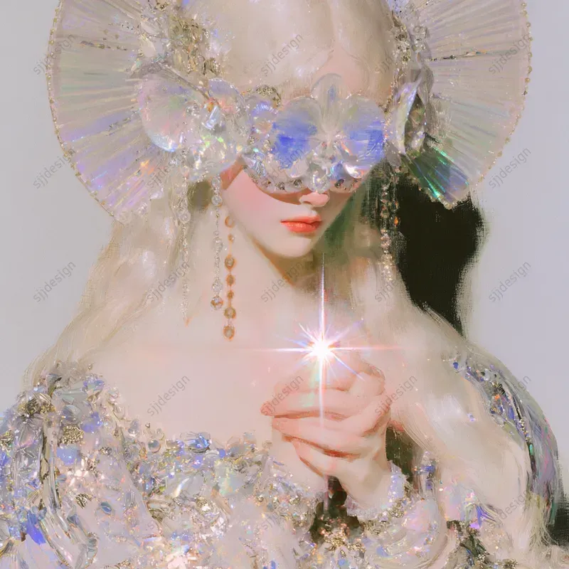 Opal Halo Fantasy Portraits