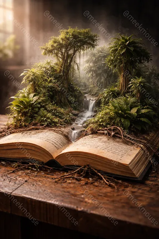 Photoreal Bookborne Storycraft