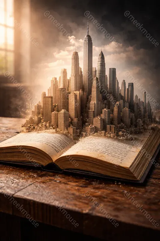 Photoreal Bookborne Storycraft