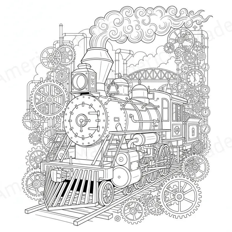 Elite Line Art Coloring Pages
