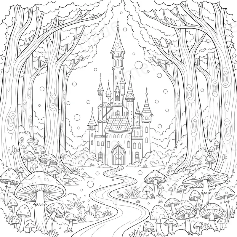 Elite Line Art Coloring Pages