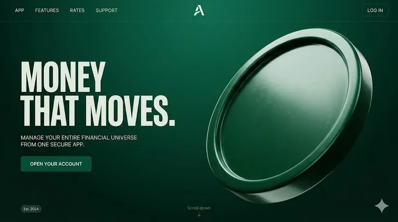 3D Website Hero Section Mockups Pro