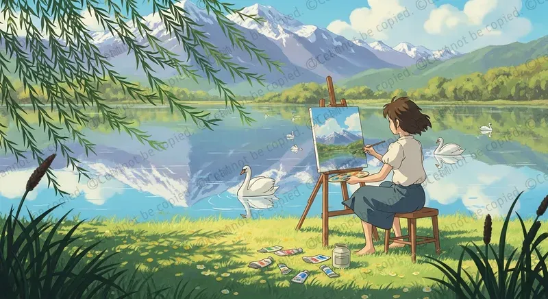 Fantasy Anime Character Scenes