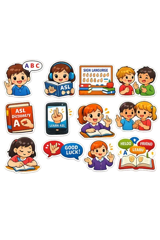 Educational Sticker Sets