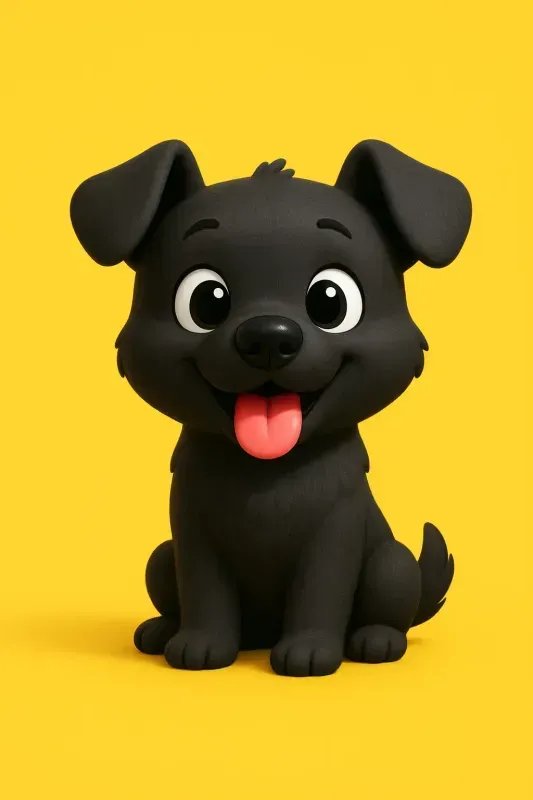 Cute 3D Cartoon Characters