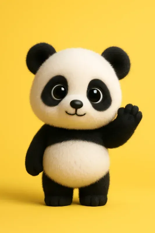 Cute 3D Cartoon Characters