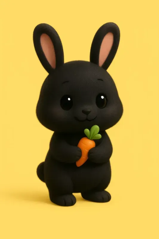 Cute 3D Cartoon Characters