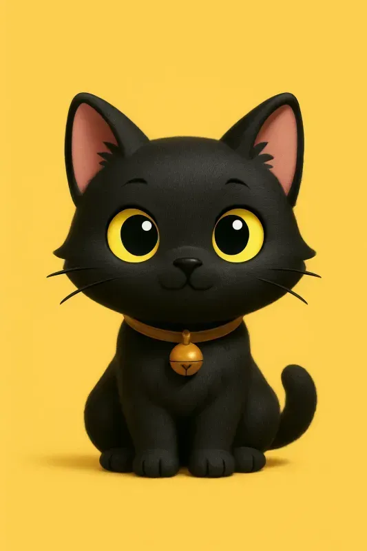 Cute 3D Cartoon Characters