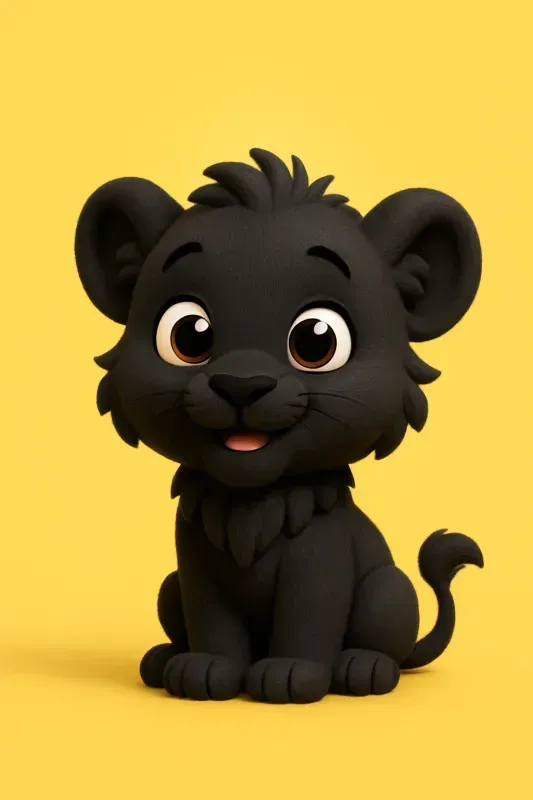 Cute 3D Cartoon Characters