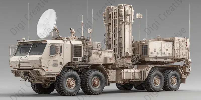 Photorealistic Technical Vehicle Photos