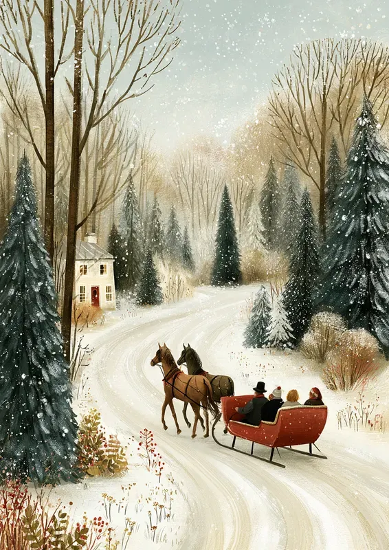 Vintage Christmas Greeting Cards