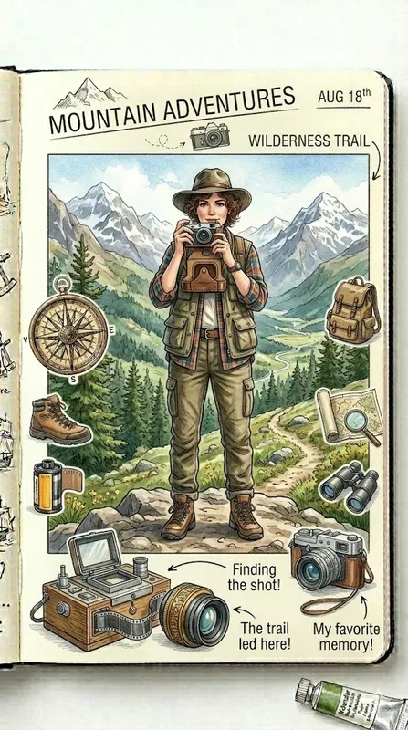 Mixed Media Watercolor Art Illustrations