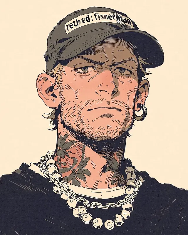 Street Character Posters For Etsy