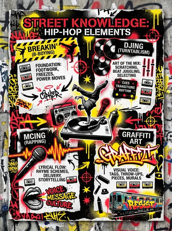 Urban Street Art Infographics
