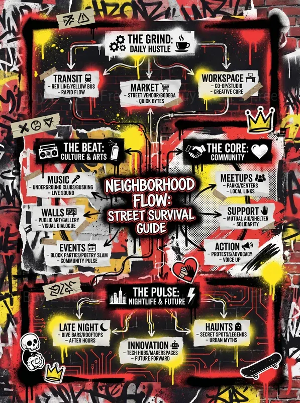 Urban Street Art Infographics