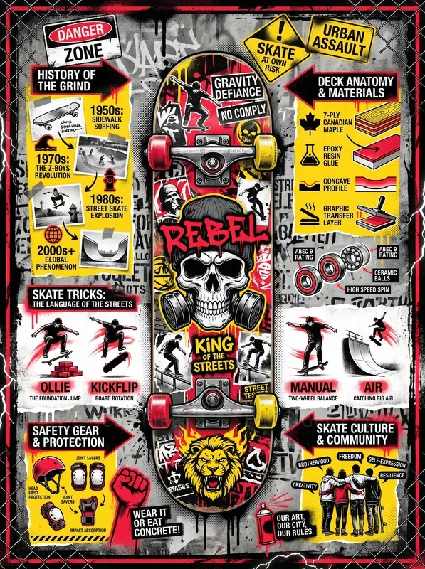 Urban Street Art Infographics