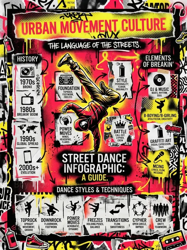 Urban Street Art Infographics