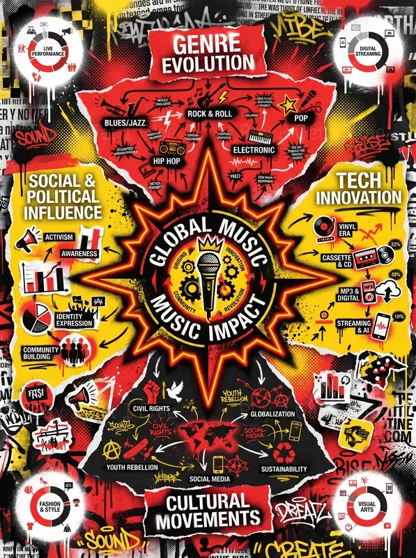 Urban Street Art Infographics