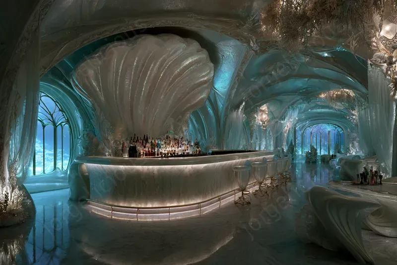 Merfolk Palace Interiors