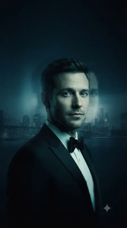 Ethereal Noir Ghosted Silhouette Portraits