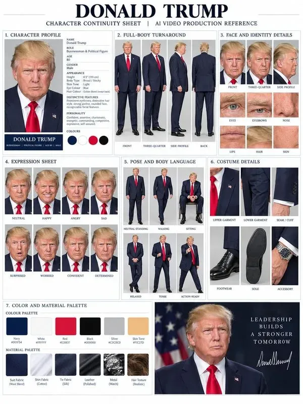 Character Continuity Sheet Pro