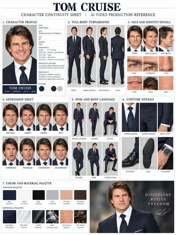Character Continuity Sheet Pro