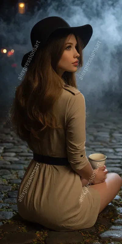 Vertical Cinematic Girls Photography