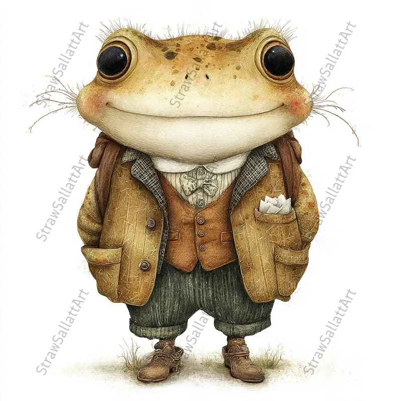 Storybook Vintage Animal Cliparts