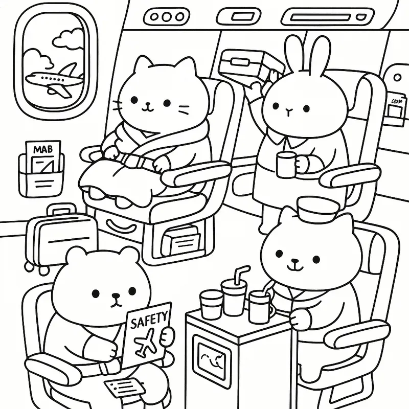 Little Cuddles Coloring Book Pages