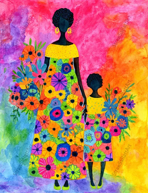 Bold Contemporary African Illustrations