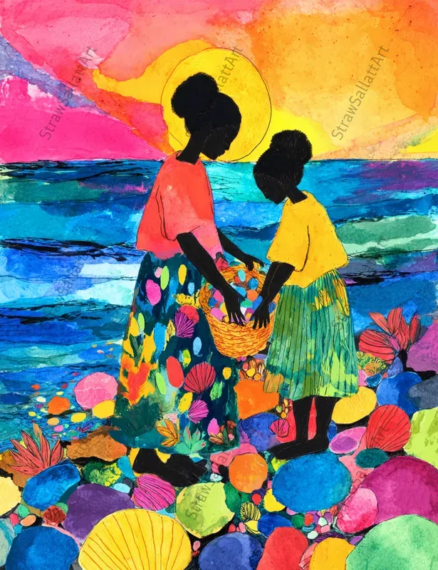 Bold Contemporary African Illustrations