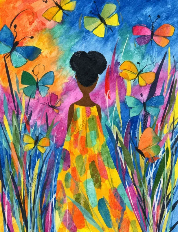 Bold Contemporary African Illustrations