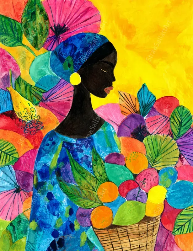 Bold Contemporary African Illustrations