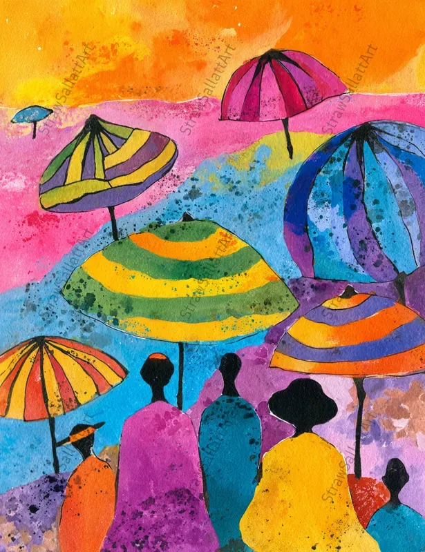 Bold Contemporary African Illustrations