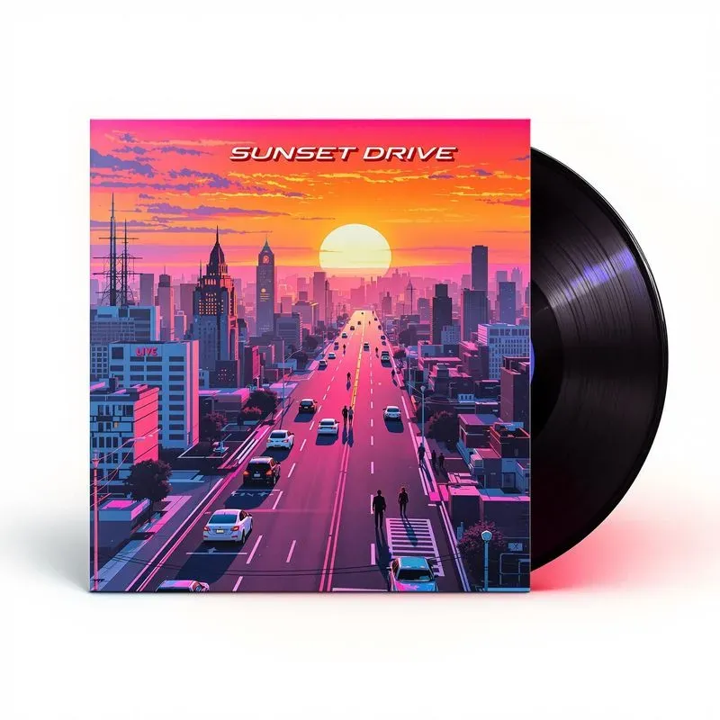 Vinyl Ultra Stylized Album Cover Designs