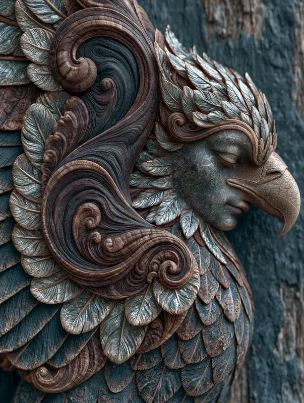 Walnut Chrome Macro Surreal Art