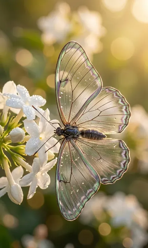 8K Realistic Butterfly Bases