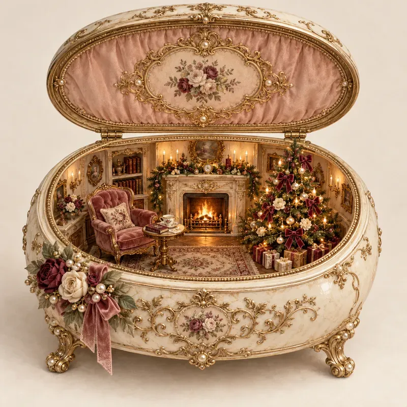 Victorian Christmas Keepsake Worlds
