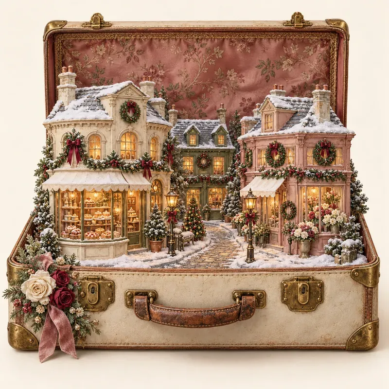 Victorian Christmas Keepsake Worlds