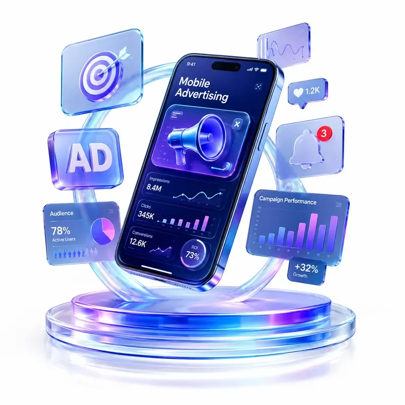Premium 3D Ads Marketing Icons Sets