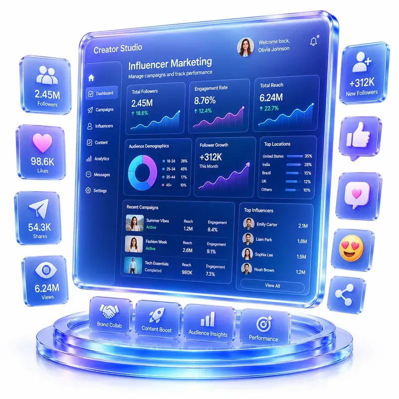 Premium 3D Ads Marketing Icons Sets
