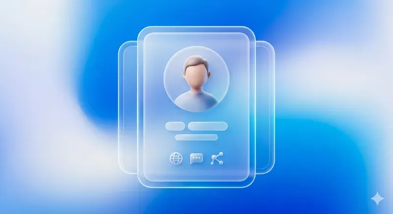 3D Glassmorphism UI Assets