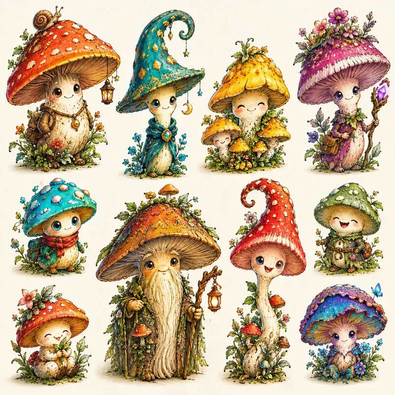 Whimsical Character Color Parades