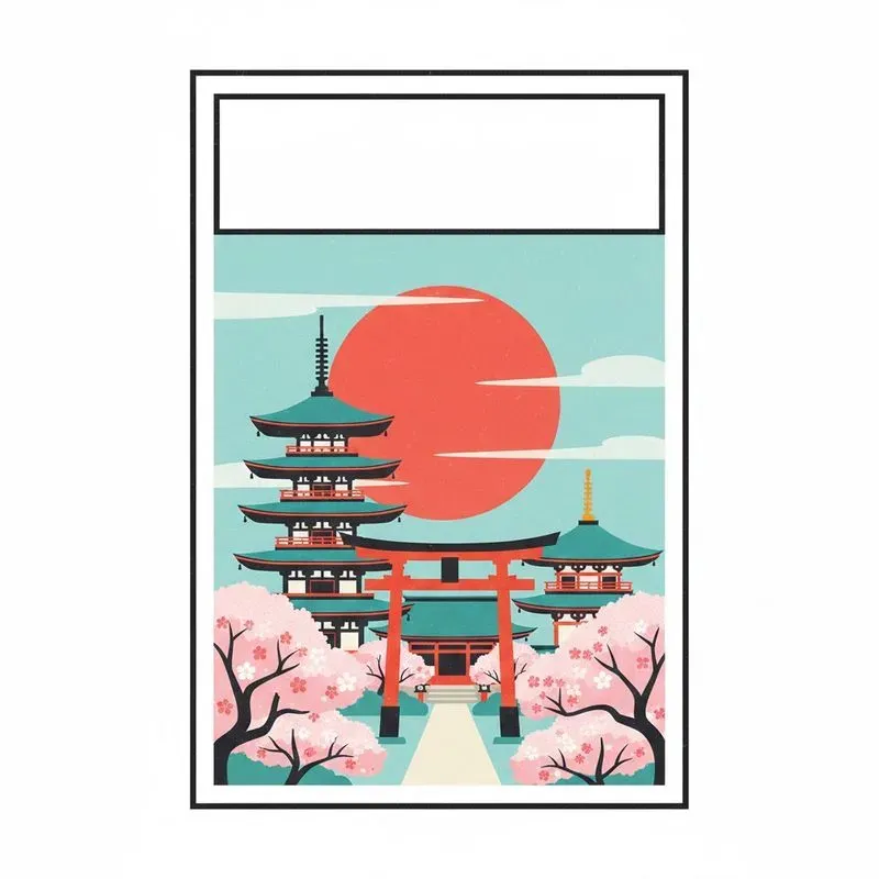 Minimalist Vintage Travel Poster Packs