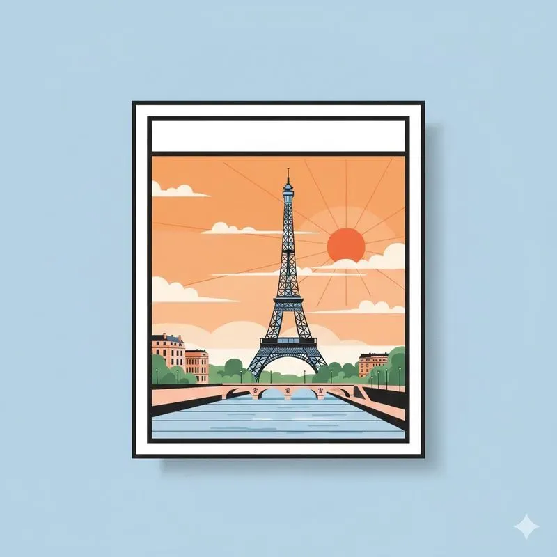 Minimalist Vintage Travel Poster Packs