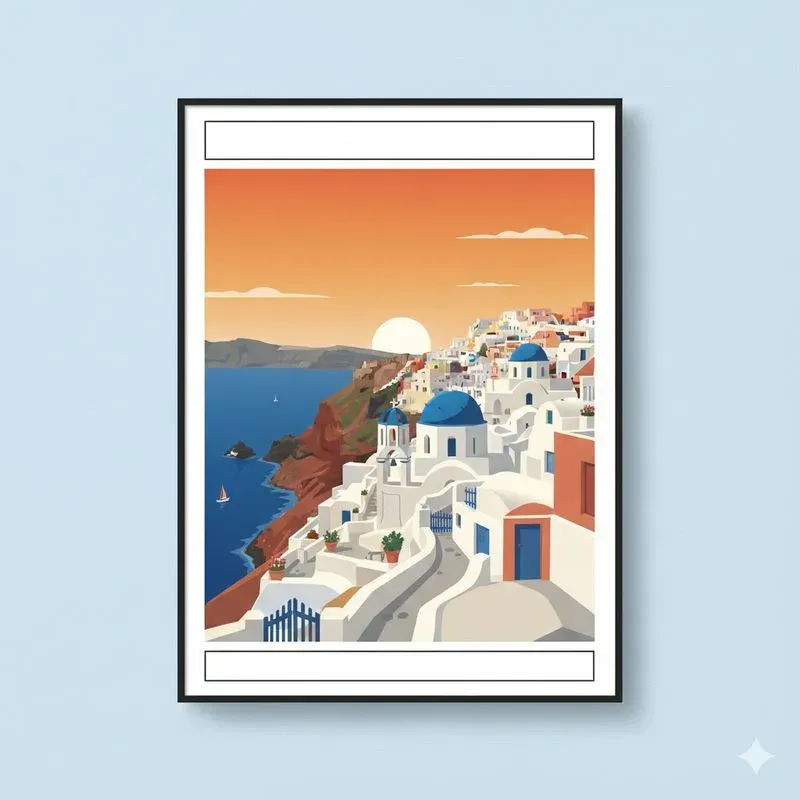 Minimalist Vintage Travel Poster Packs