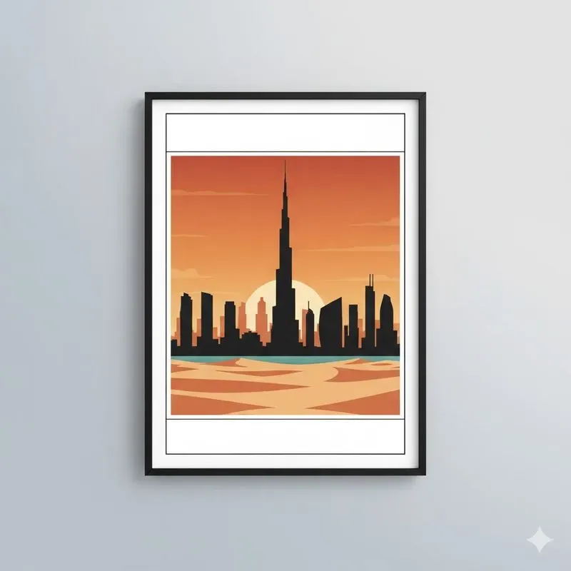 Minimalist Vintage Travel Poster Packs