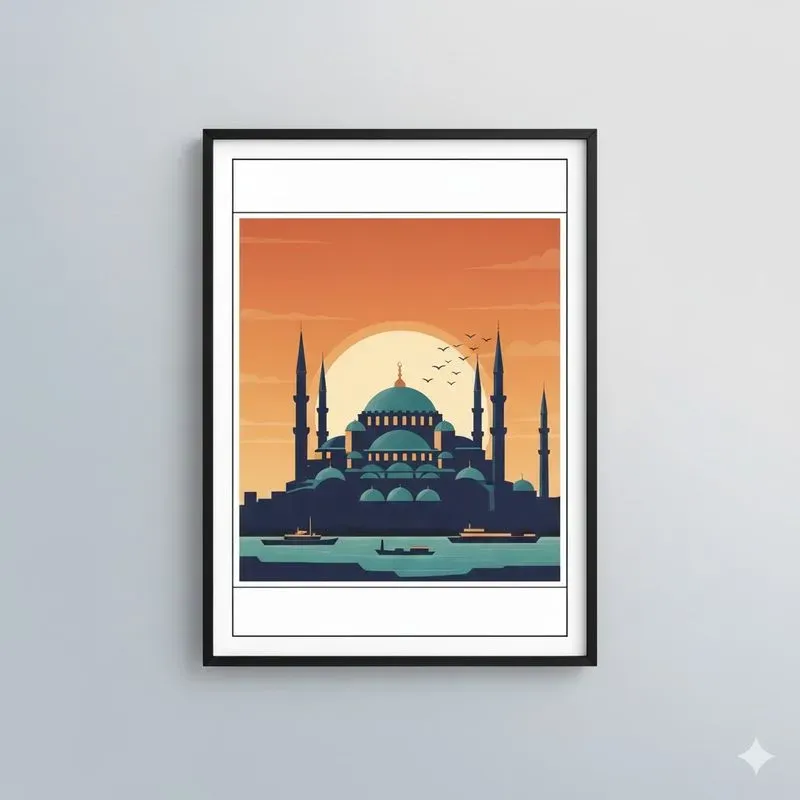 Minimalist Vintage Travel Poster Packs
