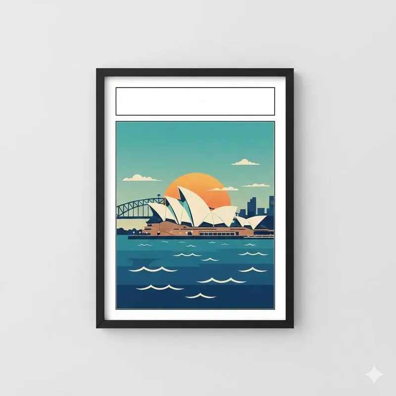 Minimalist Vintage Travel Poster Packs